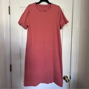 A New Day M T-shirt Dress, burnt orange/coral